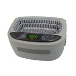 iSonic P4821 Commercial Ultrasonic Cleaner, Plastic Basket, 110V, 2.6 Quart/2.5 L, Beige