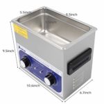 230HT 120W 3L 40kHz 110V 60Hz Stainless Steel Ultrasonic Cleaner US Plug Quality Ultrasonic Jewelry Cleaner, Portable Ultrasonic Cleaning Machine