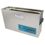 Ultrasonic Table Top Part Cleaning System – Digital Timer/Heat/Power Control, 2.5 Gal, 45 kHz, 115V